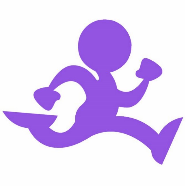 The Running Man Photo Sculpture Decoration (Front)