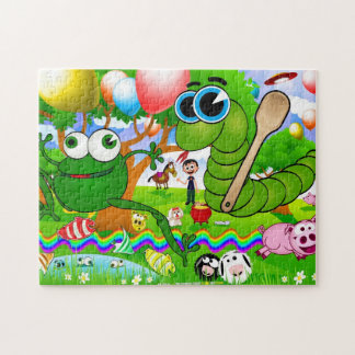 The Running Snake (Ide Zmija) Puzzle