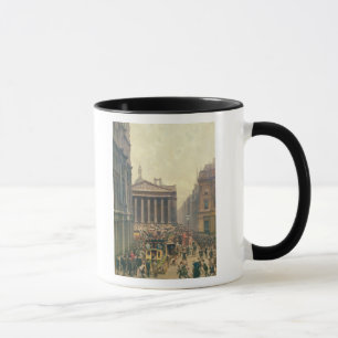 The Rush Hour by the Royal Exchange from Queen Mug