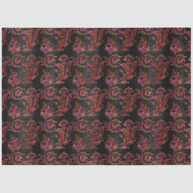 The Russet Velvet  Series Design 10 Tissue Paper (Front)