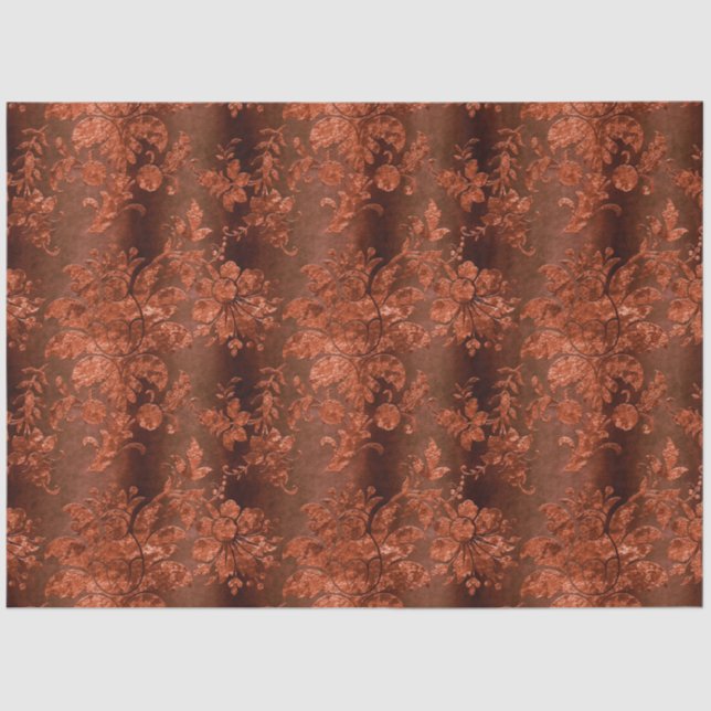 The Russet Velvet  Series Design 9 Tissue Paper (Front)