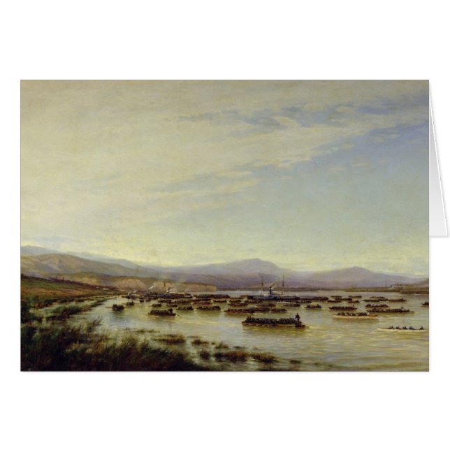 The Russian Army crossing the Danube (Front Horizontal)