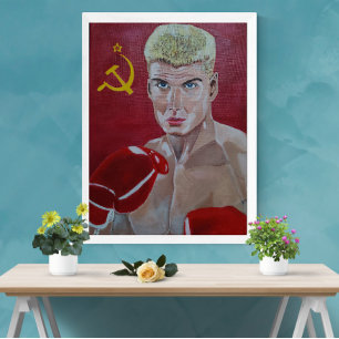 The Russian Painting by Alfred Fox Canvas Print