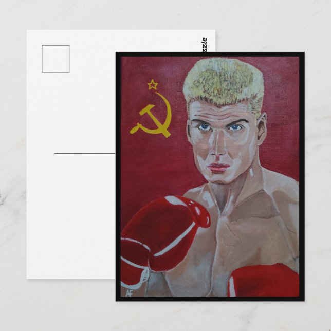 The Russian Painting by Alfred Fox Collectable Postcard (Front/Back)