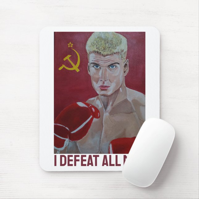 The Russian Painting by Alfred Fox Mouse Mat (With Mouse)