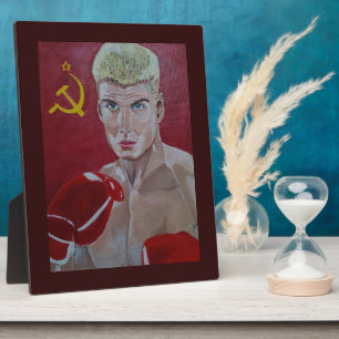 The Russian Painting by Alfred Fox Plaque