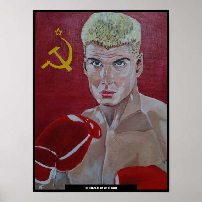 The Russian Painting by Alfred Fox Poster (Front)