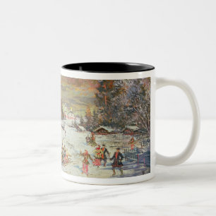 The Russian Winter, 1900-10 Two-Tone Coffee Mug