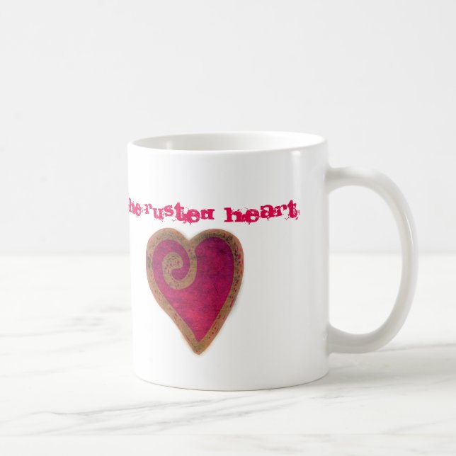 The Rusted Heart Mug (Right)