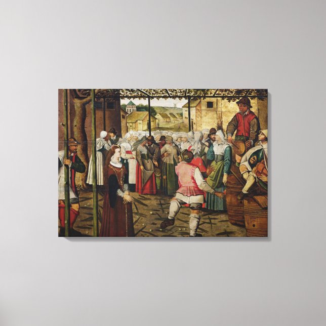 The Rustic Dance Canvas Print (Front)