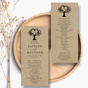 The Rustic Heart Tree Wedding Collection Programme
