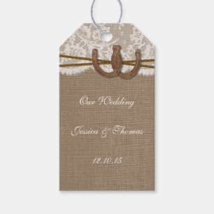 The Rustic Horseshoe Collection Tags