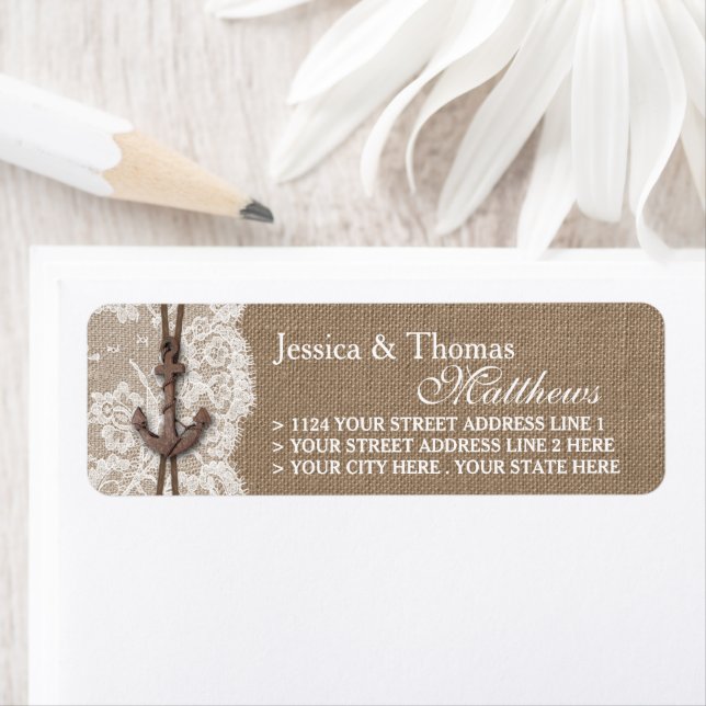 The Rustic Nautical Anchor Wedding Collection (Insitu)