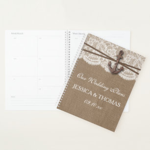 The Rustic Nautical Anchor Wedding Collection Planner