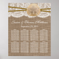 The Rustic Sand Dollar Beach Wedding Collection