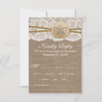 The Rustic Sand Dollar Beach Wedding Collection