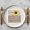 The Rustic Sunflower Wedding Collection