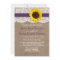 The Rustic Sunflower Wedding Collection - Purple