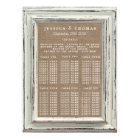 The Rustic White Frame & Burlap Wedding Collection
