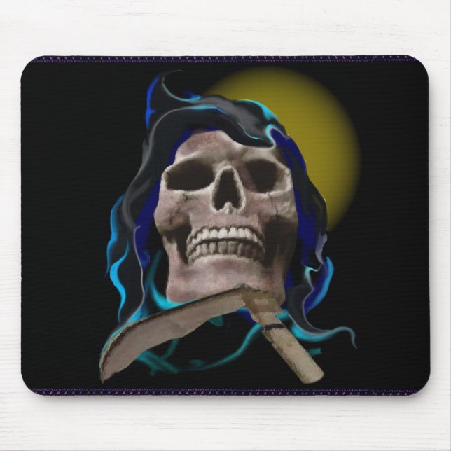 The Rusty Skull mousepad (Front)