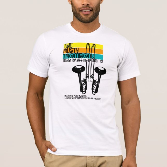 THE RUSTY TROMBONE T-Shirt (Front)