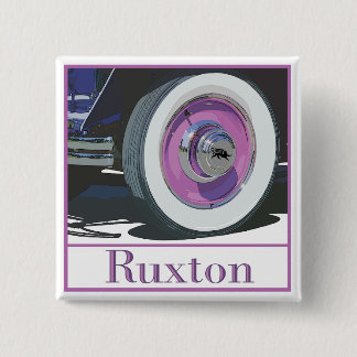 The Ruxton Wheel Study 15 Cm Square Badge