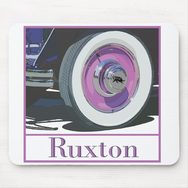 The Ruxton Wheel Study Mouse Mat (Front)