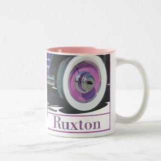 The Ruxton Wheel Study Two-Tone Coffee Mug