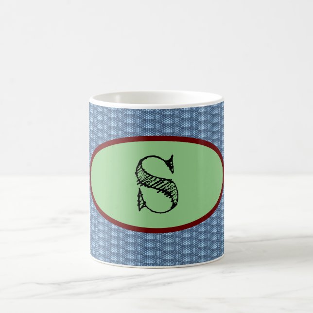 The S Letter Coffee Mug (Center)