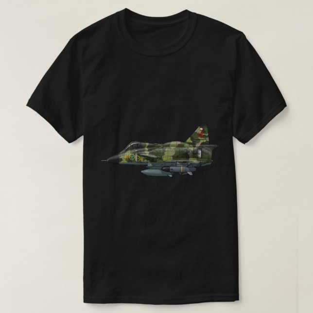 The SAAB AJS 37 Viggen   T-Shirt (Design Front)