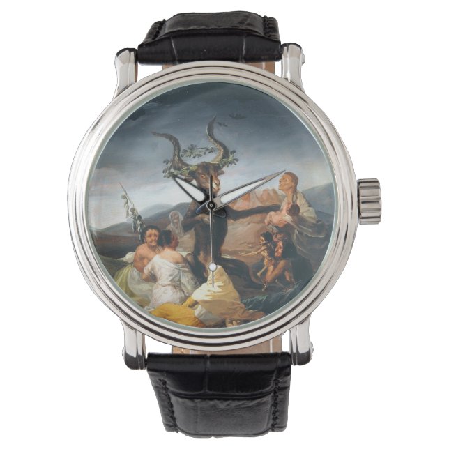 The Sabbath Of Witches Francisco Goya Watch (Front)