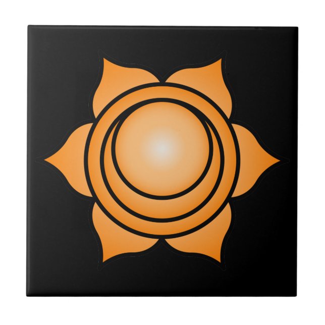 The Sacral Chakra Tile (Front)