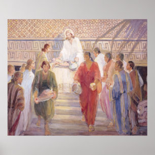 The Sacrament, 1950–51, Minerva Teichert (1888–197 Poster