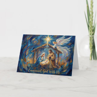 The Sacred Arrival Christmas Card