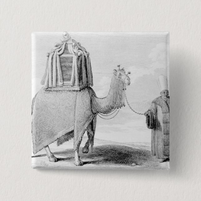 The Sacred Camel 15 Cm Square Badge (Front)