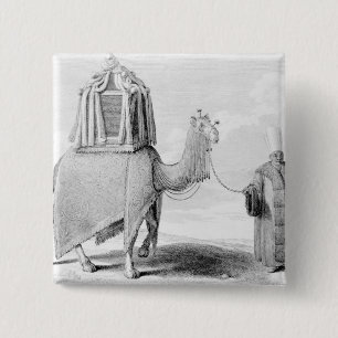 The Sacred Camel 15 Cm Square Badge