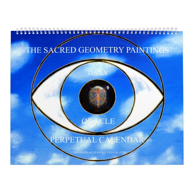 THE SACRED GEOMETRY PAINTINGS PERPETUAL CALENDAR (Cover)