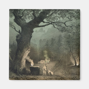 The Sacred Grove of the Druids Magnet