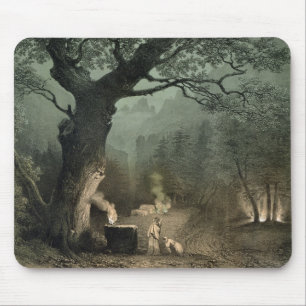 The Sacred Grove of the Druids Mouse Mat