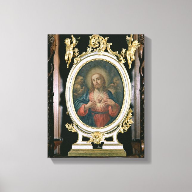 The Sacred Heart of Christ, from the Boarding Scho Canvas Print (Front)