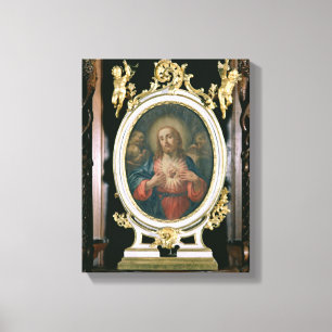 The Sacred Heart of Christ, from the Boarding Scho Canvas Print