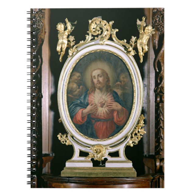 The Sacred Heart of Christ, from the Boarding Scho Notebook (Front)