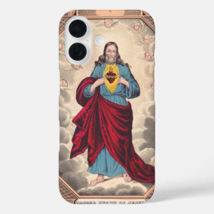 The Sacred Heart of Jesus iPhone 16 Case