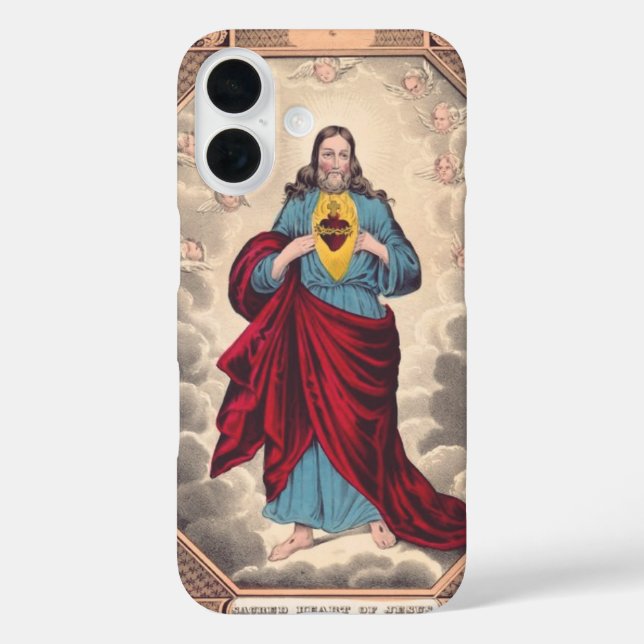 The Sacred Heart of Jesus Case-Mate iPhone Case (Back)