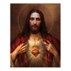 The Sacred Heart of Jesus Devotional Image.