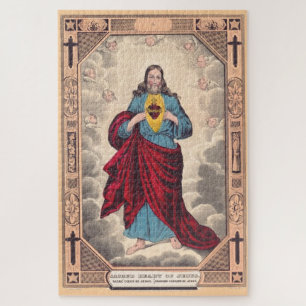 The Sacred Heart of Jesus Jigsaw Puzzle