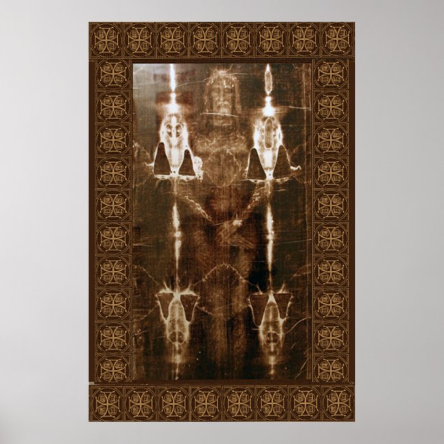 The Sacred Shroud of Turin Giant Wall Mural Poster (Front)
