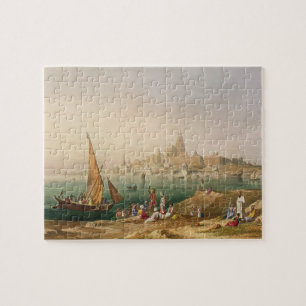 The Sacred Town and Temples of Dwarka, from Volume Jigsaw Puzzle
