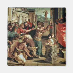 The Sacrifice at Lystra (cartoon for the Sistine C Magnet