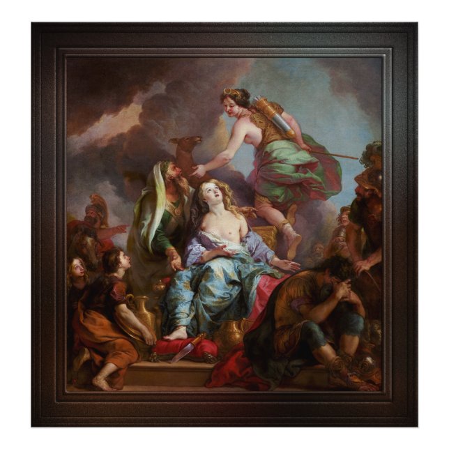 The Sacrifice of Iphigenia by Charles de La Fosse Photo Print (Front)